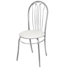 Стул Модуль Тюльпан 1507 белый мрамор с каркасом искра