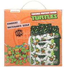 Постельное белье детское бязь(простыня 214х150 см, пододеяльник 215х145 см, наволочка 70х70 см) Василек Черепашки Ниндзя 5503/1