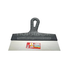 Шпатель фасадный Bartex нержавеющий с пластмассовой ручкой, 300 мм