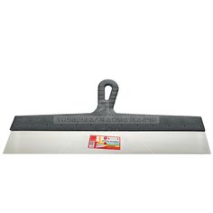 Шпатель фасадный Bartex нержавеющий с пластмассовой ручкой, 600 мм