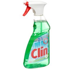 Средство для стекол Clin Яблоко, 500 мл