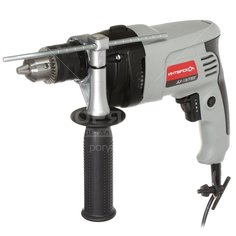 Дрель сетевая ударная Интерскол ДУ-13/750ЭРТ, 0-2800 об/мин, 0.75 кВт, 13 мм