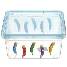 Ящик для игрушек Полимербыт Kids box 51001, 19х16х9 см