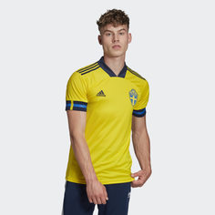 Домашняя футболка сборной Швеции adidas Performance
