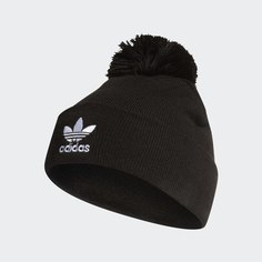 Шапка с помпоном Adicolor adidas Originals