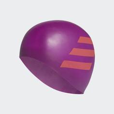 Плавательная шапочка 3-Stripes Silicone adidas Performance