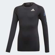 Лонгслив для фитнеса Alphaskin Sport Warm adidas Performance