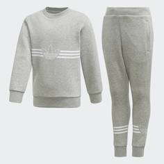 Комплект: свитшот и брюки Outline adidas Originals