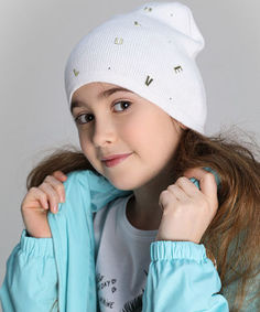 Шапка для девочек O`Stin