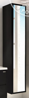 Шкаф-колонна подвесная Римини черный Акватон1A134603RN950