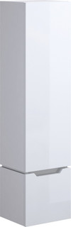 Пенал подвесной белый глянец Cersanit Street Fusion SL-SFU