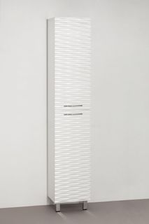 Пенал напольный техно платина Style Line Ассоль LC-00000357