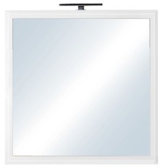 Зеркало 80х80 см белый глянец Style Line Лотос CC-00000387 El Fante