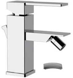 Смеситель для биде с донным клапаном Remer Qubika Q20