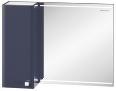Зеркальный шкаф 83х63 см серый глянец Edelform Nota 35810