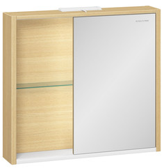 Зеркальный шкаф дуб гальяно 75х69,6 см Edelform Unica 2-744-45-S