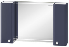 Зеркальный шкаф серый глянец 103,1х63 см Edelform Nota 35690