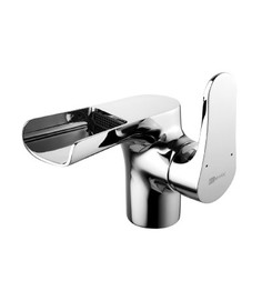 Смеситель для умывальника с каскадным изливом Lemark Shift LM4346C