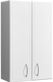 Шкаф двустворчатый подвесной 48x80 см белый глянец/белый матовый Stella Polar Концепт SP-00000139