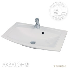 Раковина Милан 800 белая Акватон 1A704431ML010