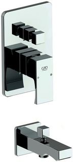 Смеситель для ванны GPD Fuego MTA105