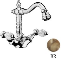 Смеситель для биде с донным клапаном Webert Alexandra AL710402065