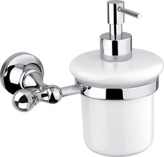 Дозатор для мыла подвесной хром, металл Cezares Olimp OLIMP-SOI-01-M