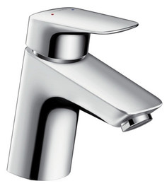 Смеситель для раковины 70, без донного клапана Hansgrohe Logis 71071000