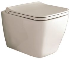 Подвесной безободковый унитаз с сиденьем микролифт Berges Quad 082104