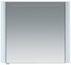 Зеркальный шкаф 80х70 см светло-голубой глянец R Am.Pm Sensation M30MCR0801BG Am.Pm.