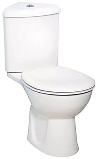 Унитаз-компакт угловой с сиденьем стандарт Vitra Arkitekt 9754B003-7200