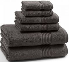 Полотенце для рук 71х46 см Kassatex Long Twist Shadow Grey LFO-110-SHG