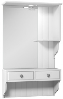 Зеркальный шкаф белый матовый 60,2х97,7 см Edelform Dijon 2-263-032-S