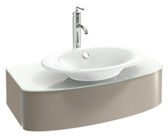 Тумба белый блестящий 83 см 1 ящик Jacob Delafon Presquile EB1106-G1C