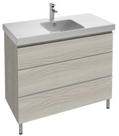 Тумба белый 102 см 3 ящика Jacob Delafon Odeon Up EB994-N18