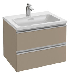 Тумба белый 60 см 2 ящика Jacob Delafon Vox EB2030-RA-N18