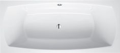 Квариловая ванна 180х80 см альпийский белый Villeroy & Boch My Art UBQ180MYA2V-01