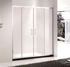 Душевая дверь 140 см Gemy Victoria S30192E прозрачное