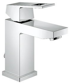 Grohe Eurocube 2339100E Смеситель однорычажный для раковины с цепочкой, с энергосберегающим картриджем