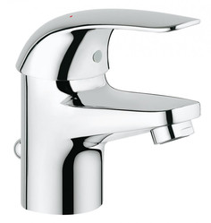 Смеситель для раковины с донным клапаном Grohe Euroeco 23262000
