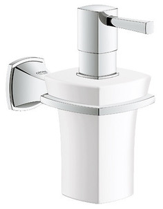 Grohe Grandera 40627000 Держатель с керамическим дозатором жидкого мыла
