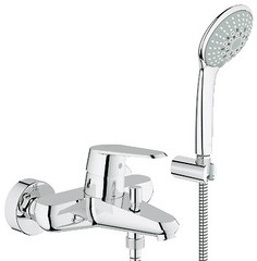 Grohe Eurodisc Cosmopolitan 33395002 Смеситель для ванны с душевым гарнитуром Euphoria