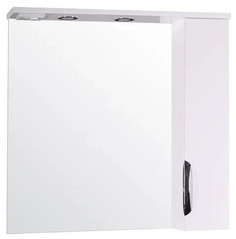 Зеркальный шкаф 77,8х78,1 см белый ASB-Mebel Миранда АСБ мебель