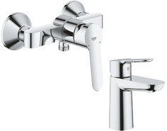 Комплект смесителей Grohe BauEdge 23636000 + 23330000