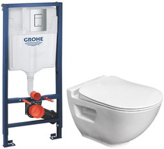 Комплект подвесной унитаз Bien Harmony HRKA052N2VP0W3000 + система инсталляции Grohe 38772001