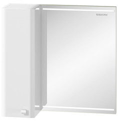Зеркальный шкаф белый глянец 63х63 см Edelform Nota 35833