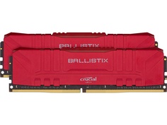 Модуль памяти Ballistix Red DDR4 DIMM 3200MHz PC-25600 CL16 - 16Gb KIT (2x8Gb) BL2K8G32C16U4R Crucial