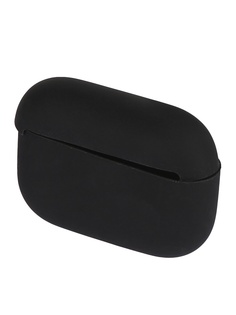 Чехол Red Line Silicone для зарядного кейса AirPods Pro Black УТ000020012