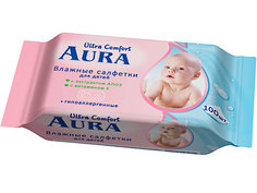 Салфетки Aura Ultra Comfort 100шт 5637