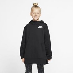 Флисовая худи для девочек школьного возраста Nike Sportswear
